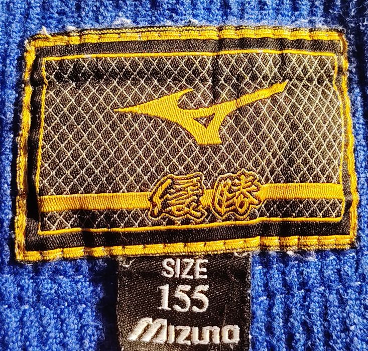 Кимоно для дзюдо Mizuno, размер 155см