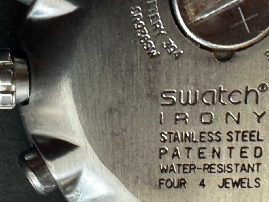 Swatch Irony Chrono YOS414 “Get Fly Black” – 47mm Swiss Quartz