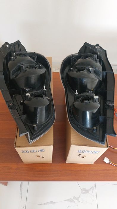 Спарк белые фары Задние