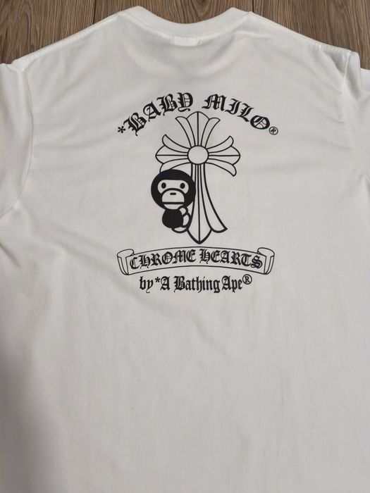 Tricou Bape și Chrome Hearts