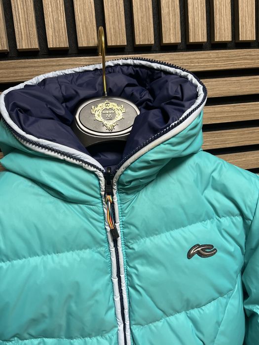 KJUS : Дамско зимно яке с две лица и пух размер 38/S - Оригинал