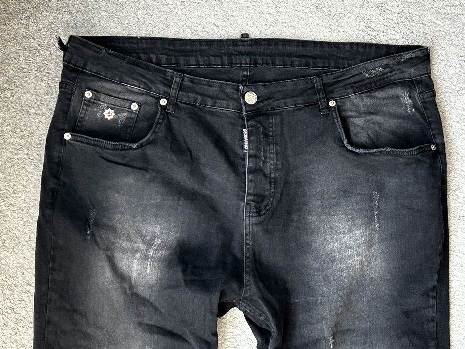 Dsquared2 Black Denim Medium Straight