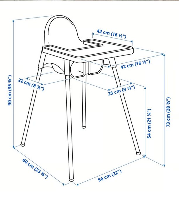 Scaun de masă copii - Ikea