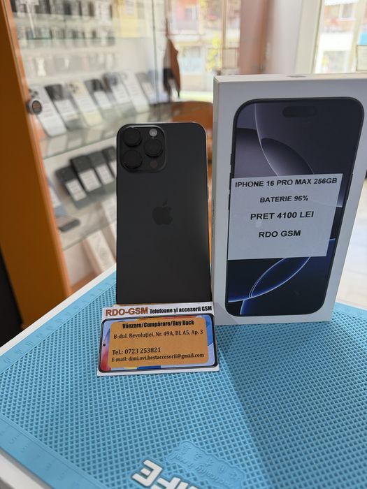 Iphone 16 Pro Max 256gb Neverlock/Garantie