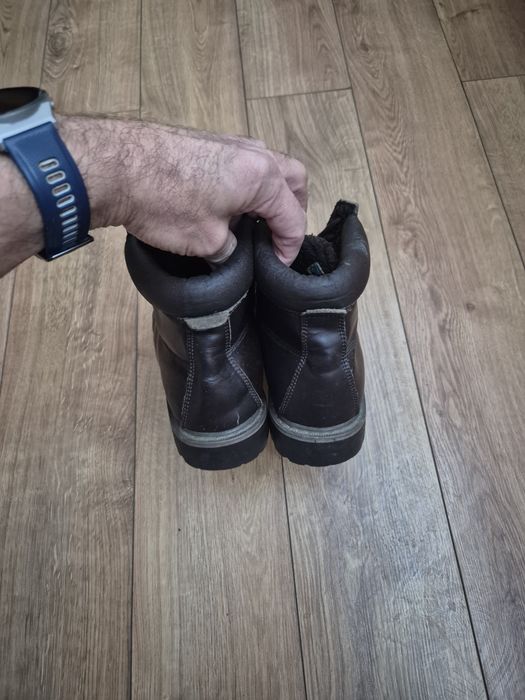 Зимни обувки от естествена кожа подходящи и за планина високи