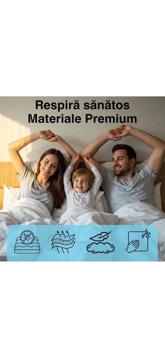 Lenjerie pat dublu Bumbac Finet 6 piese