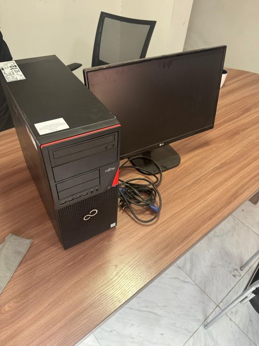 Процессор и монитор.