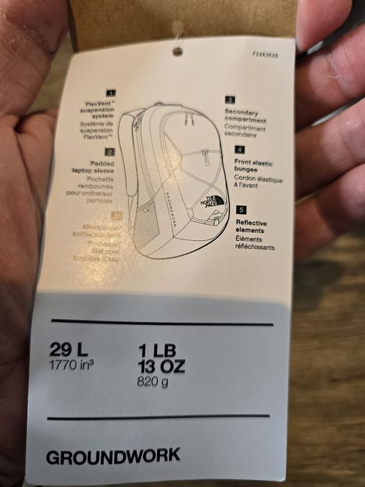 Rucsac The North Face Greoundwotk 29L!