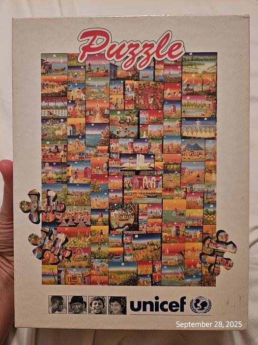 Рядък пъзел Unicef 1000 части