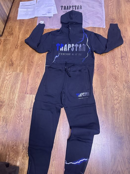 [ULTRA RARE] Trapstar Chenille Decoded "Lightning" Edition - Mărimea S - Nou