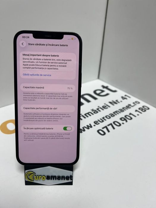 iPhone 12 Promax 128 Gb 75% baterie -P-