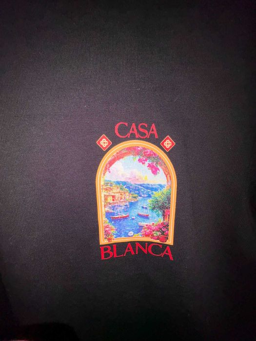 Tricou Casablanca peisaj lac