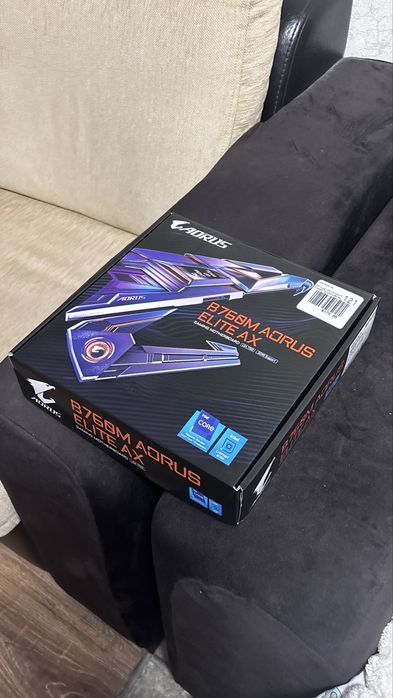 Материнская плата b760m aorus elite ax