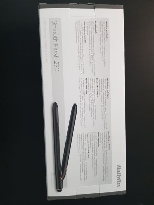 Placa de păr BaByliss Smooth Finish 230 ST250E