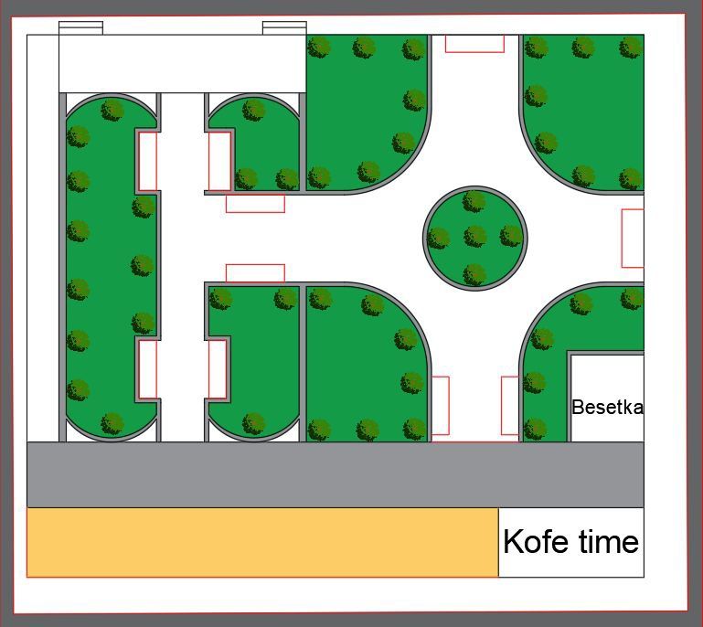 Газон+ланшафт дизайн лойихалар+Палив+Микроклимат хизматлари мавжуд.