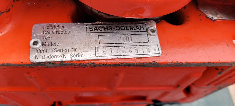 моторен трион sach dolmar 100  (Бензинова резачка)