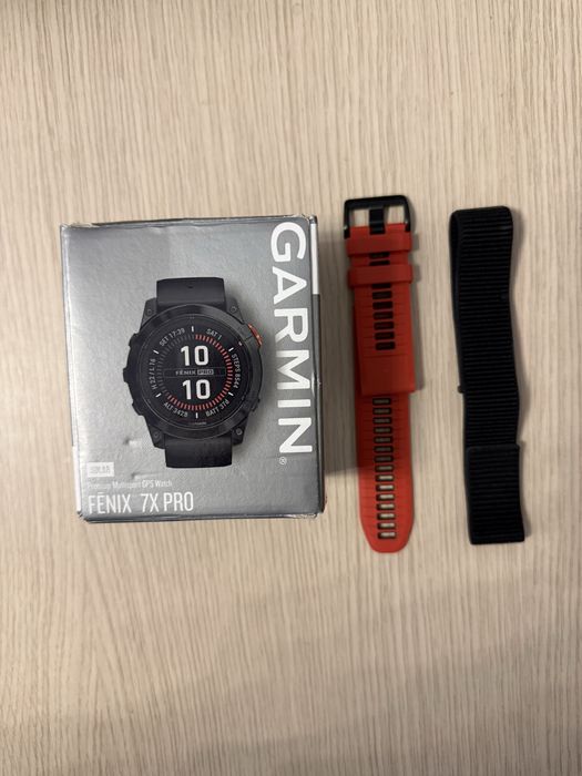 Ceas Garmin Fenix 7X Pro 51mm Solar Glass Slate Grey