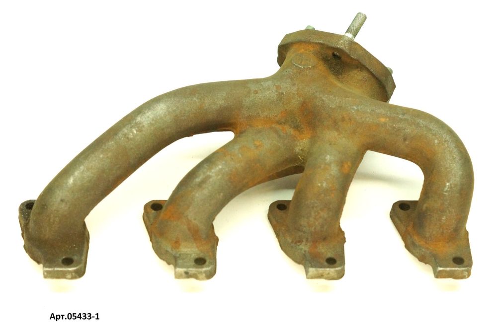 Новый выпускной коллектор москвич