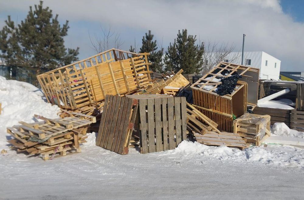 Ағаш жәшік отынға