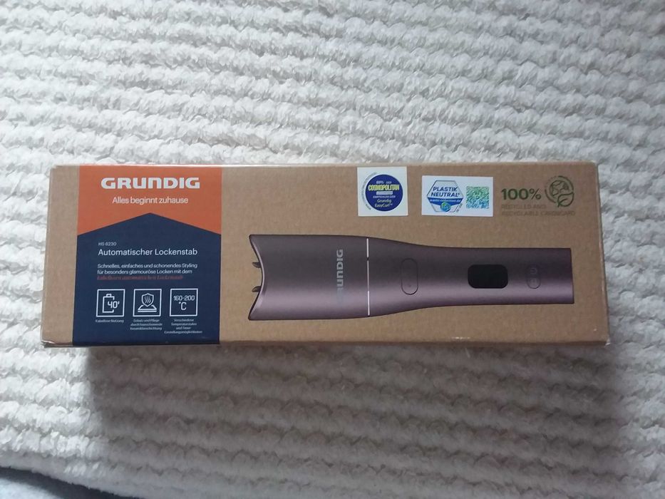 Ondulator Grundig Easycurl HS 6230 ceramic violet 3 setări temperatură