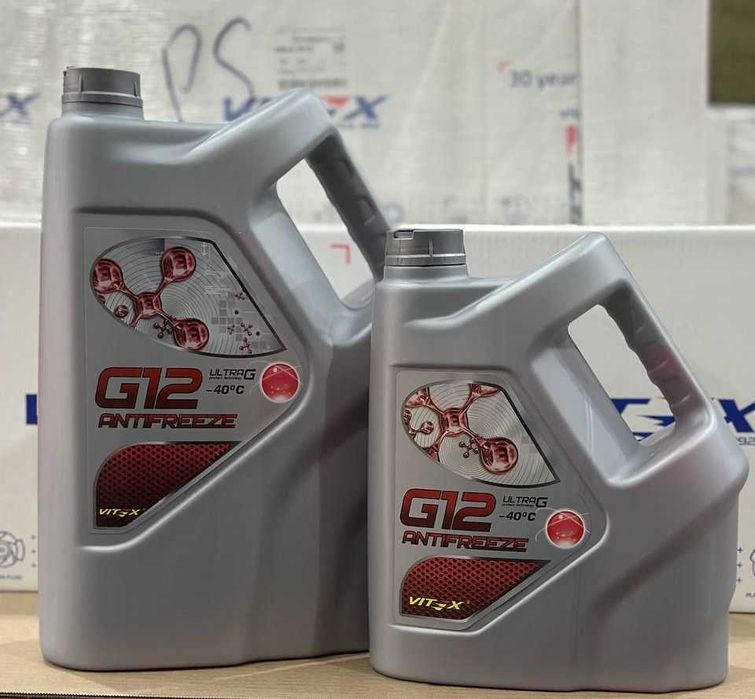 Антифриз Vitex G 12 Ultra G красный  (пр. Россия)