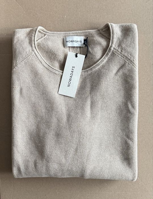 Nowadays Honeycomb Pullover ОРИГИНАЛЕН мъжки пуловер - L