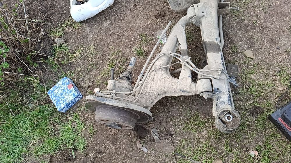 Простая балка бмв е34 с рычагами