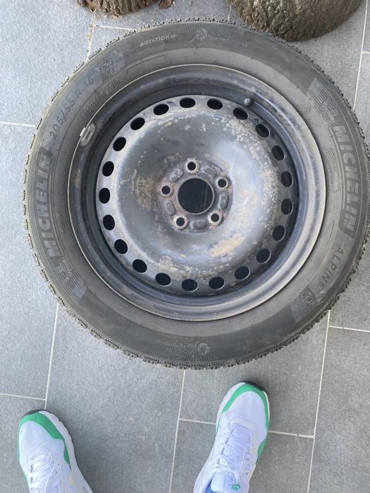 Anvelope Michelin Alpin6 205/55 R16 + jante