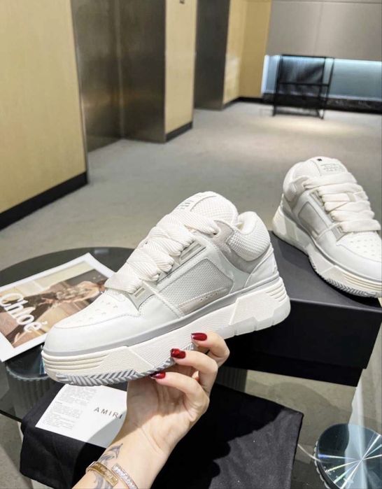 Amiri MA1 white luxury