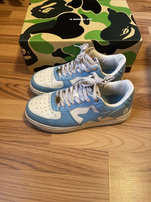 Adidasi Bape Sta Low Blue