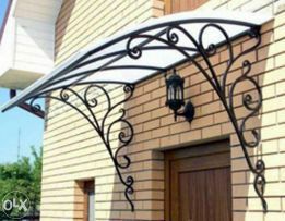 Навес 450 минг перила400  минг решотка 200минг дарвоза900минг  квадрат