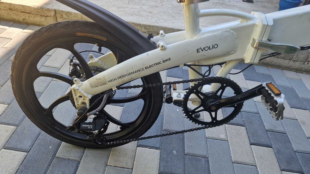 Bicicleta electrica Evolio X-Bike mini, pliabila