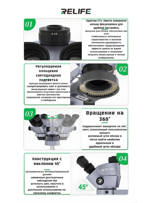 Микроскоп M7T PRO Новый