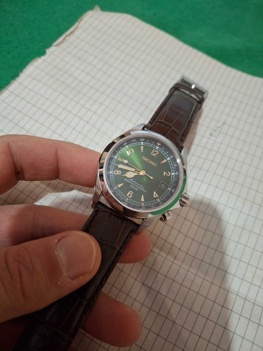Сейко Alpinist Sarb017. С документи.