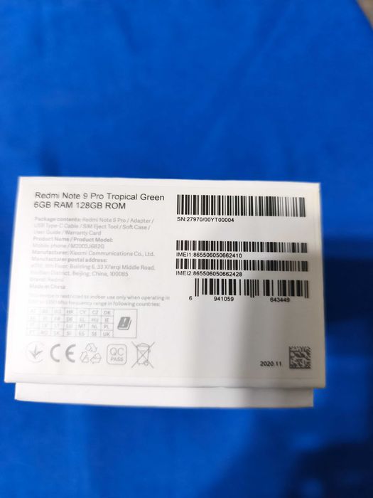 Xiaomi redmi note 9 Pro Като нов