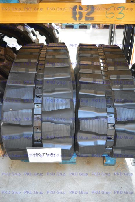 Senilă de cauciuc pentru Miniexcavator JCB, Komatsu, Liebherr, CAT