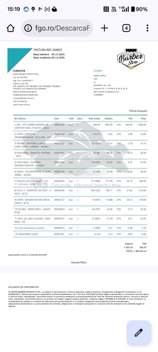 Kit frizerie aproape nou
