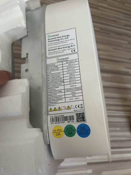 Vand invertor panuri fotovoltaice