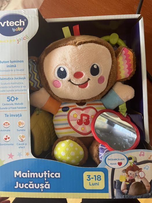 (NOU) Maimuta interactiva V-Tech - RO