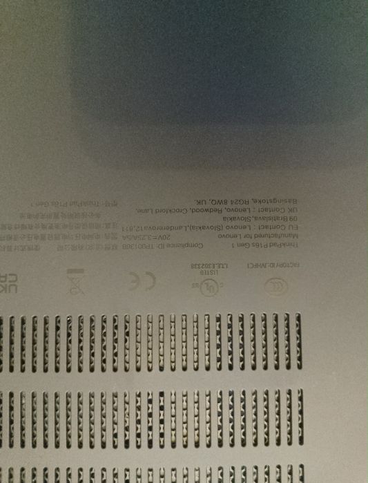 Lenovo ThinkPad P16s Gen 1