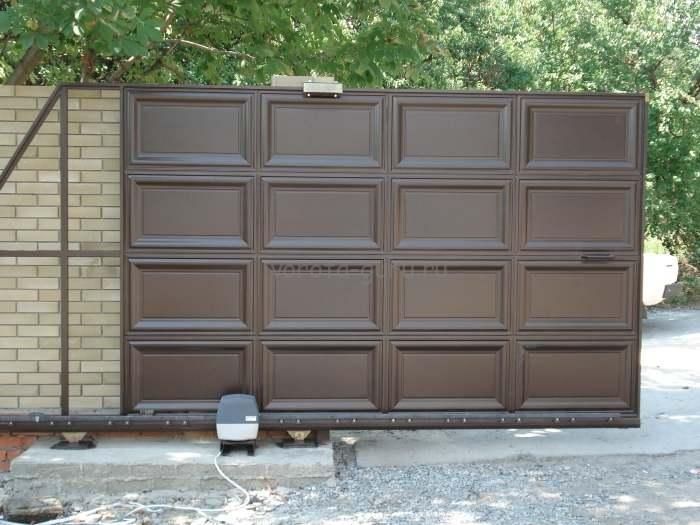 Раздвижные дарвоза. Откатные ворота.  Роликли дарвоза