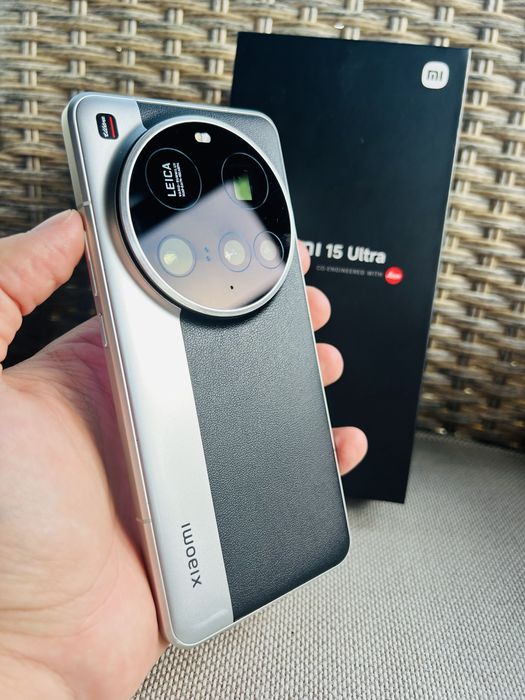 Xiaomi 15 Ultra 512GB Silver Chrome 16GB RAM cutie Bon fiscal ! Factura ! Garantie !