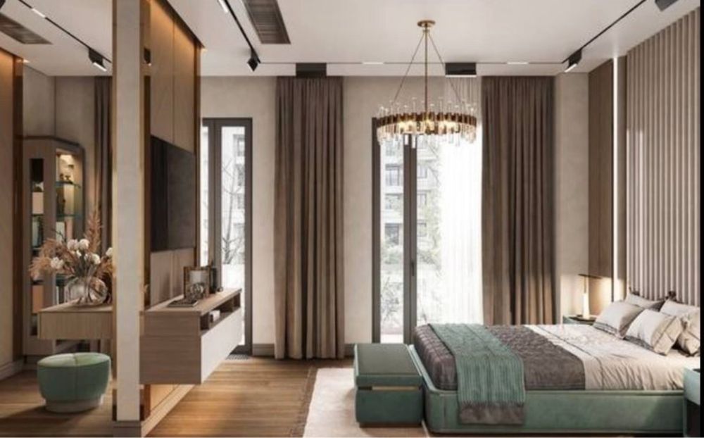 ЖК Parisien Текстильный-4х комнатная!