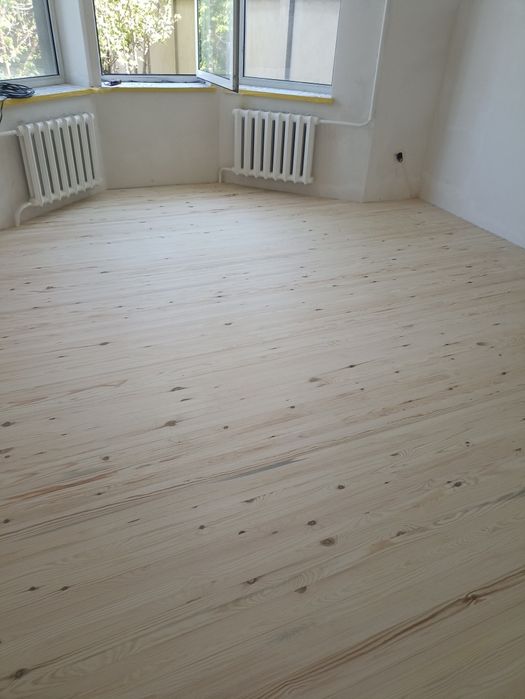 Шлифовка пол паркет