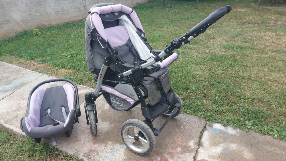 Carucior cu scoica si landou