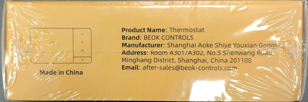 Termostat Wi-Fi pentru centrală Beok BOT-W506 [#11581#]