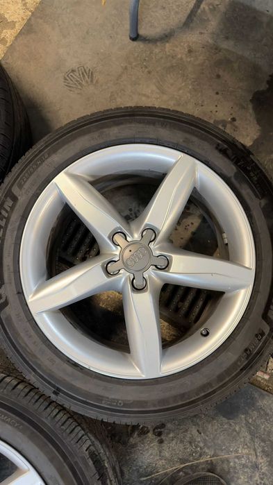 Jante Audi A6 225 55 18 vara michelin primacy 5 dot 1725 Noi