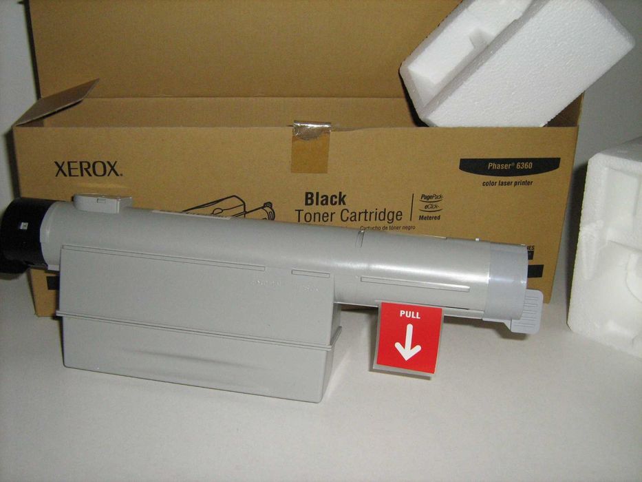 Toner XEROX Phaser 6360 NOU cyan si magenta 12000 pagini, negru 18000