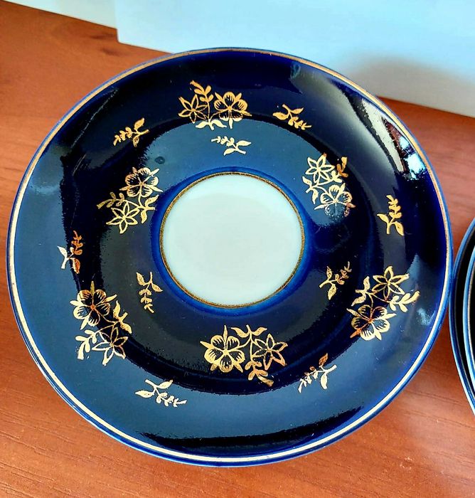 Продам фарфоровый сервиз кобальт, ЛФЗ