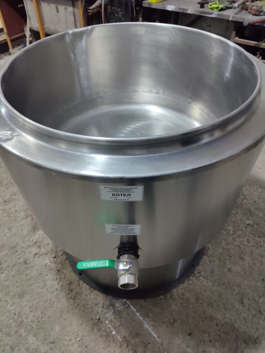 Пищеварочный паровой котёл 160 литров.